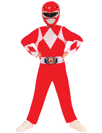 Power Ranger Red Crown Otroški kostum