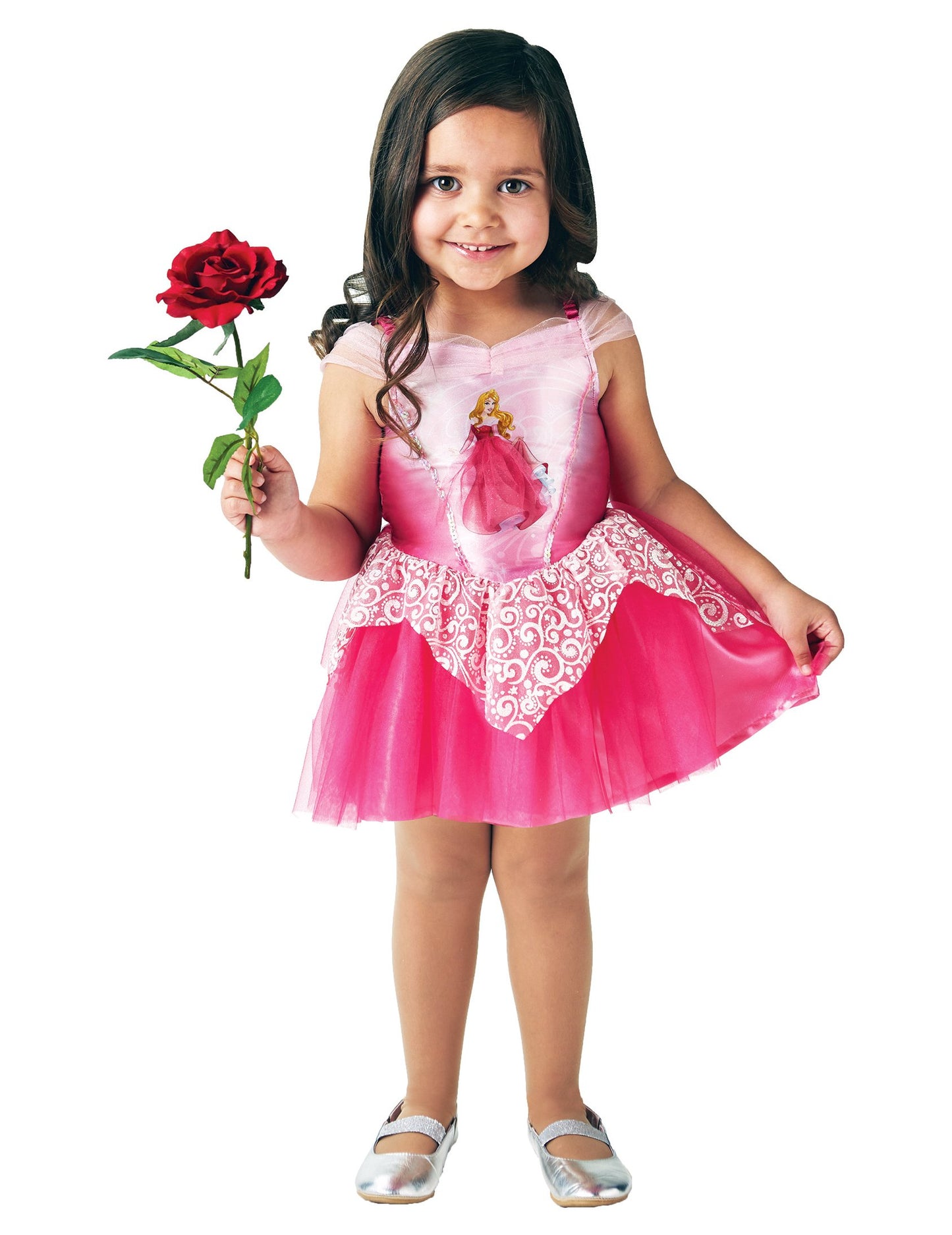 Princesa Ballerina Aurore Pink Girl kostum