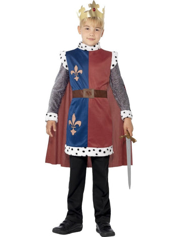 Médieval Boy King Costume