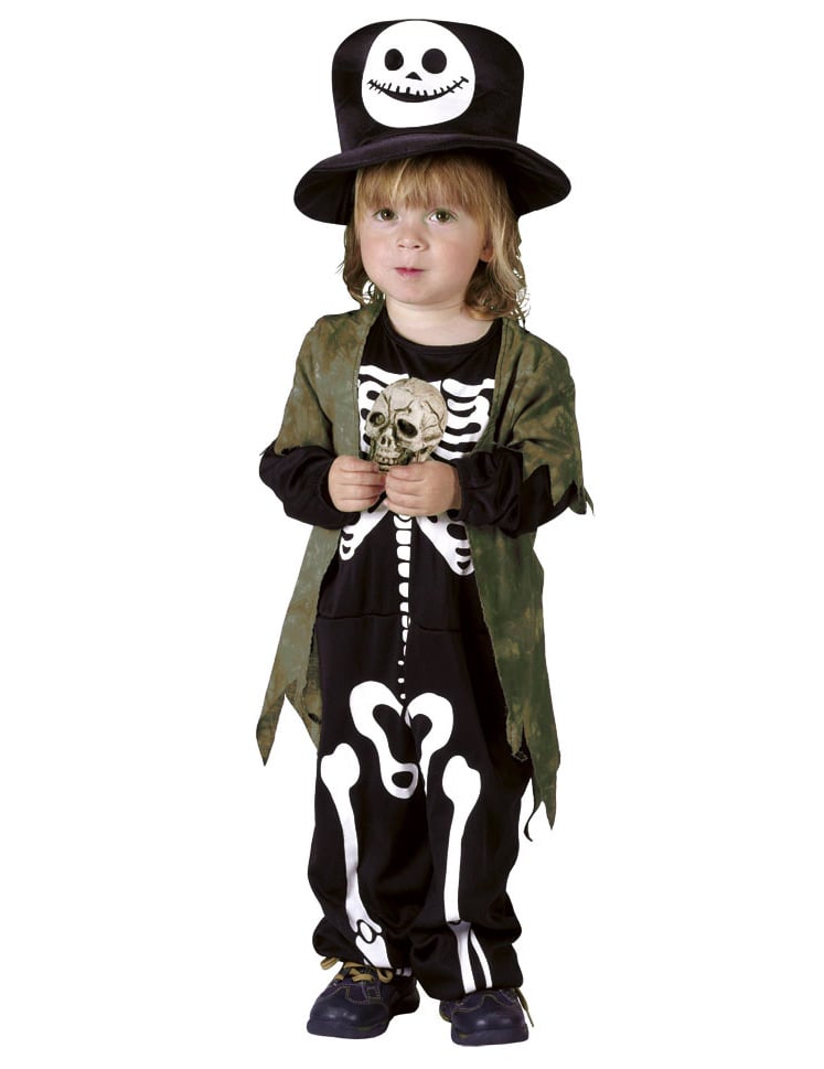 Halloween Otroški skeletni kostum