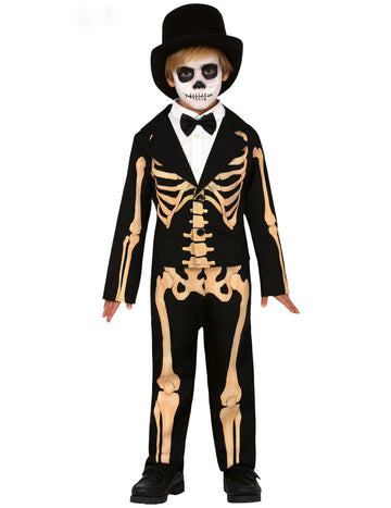 Elegant Boy Skeleton kostum