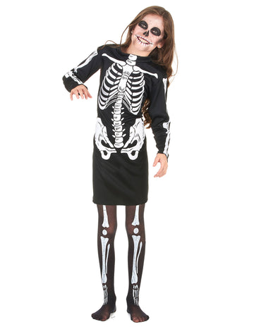 Halloween Girl Skeleton kostum