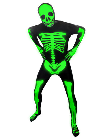 Otroci Skeleton Fosforescent Childmark Halloween