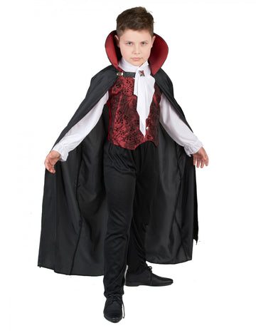 Elegant Boy Vampire Costume