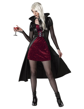 Halloween Red Woman Vampire Costume