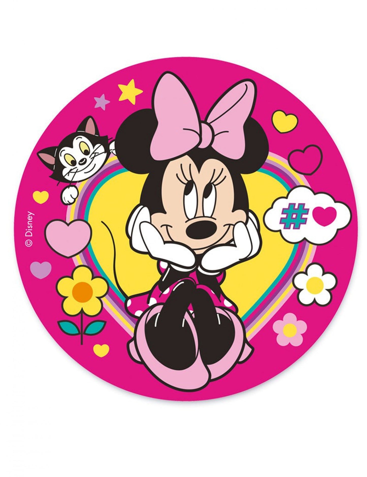 Minnie Pink Azyme Disc 20 cm