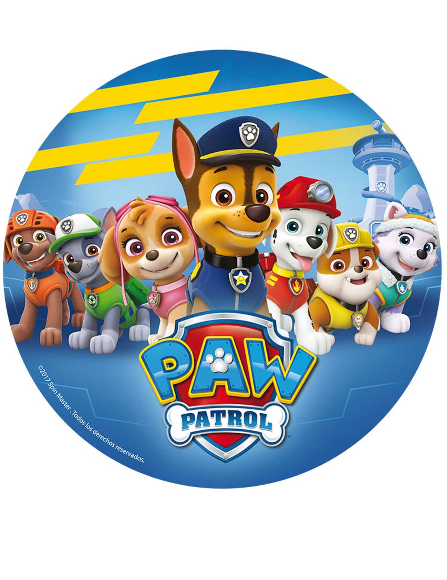 Azmimski diski 20 cm Pat'patrol - Paw Patrol