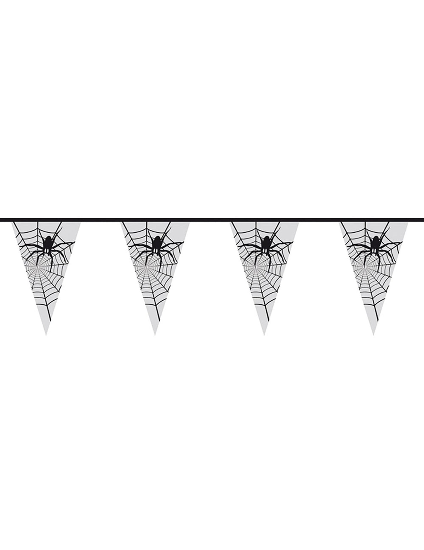 Halloween Transparent Spider Garland 6 m