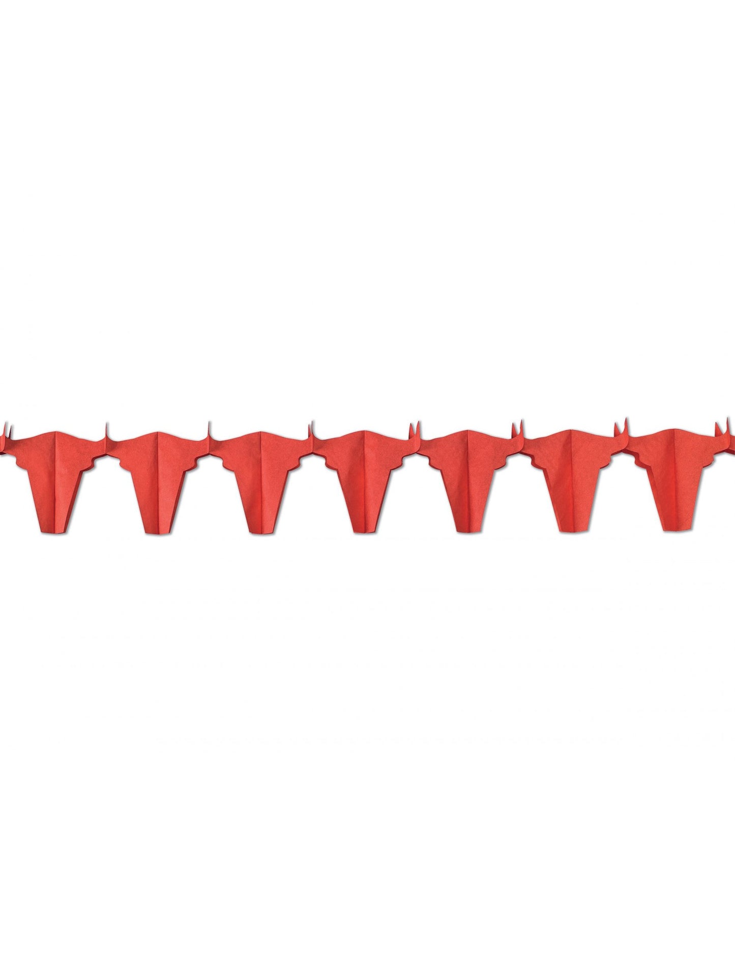 Cvetlični papir Garland Red Bik 4,5 m