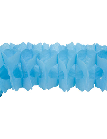 Turkizni papir Garland 15cm x 4m