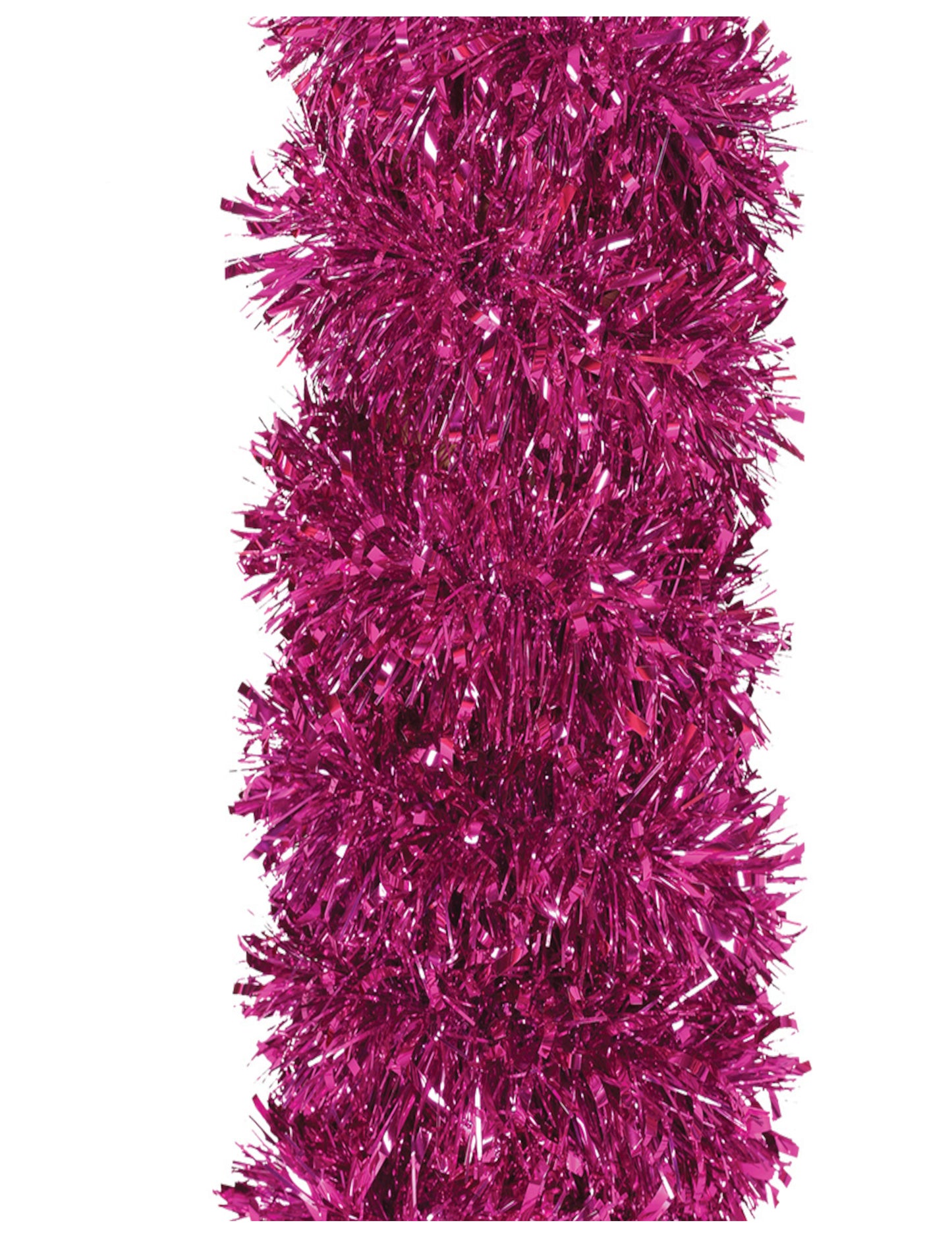 Fuchsia jelkovo drevo Garland 180 cm