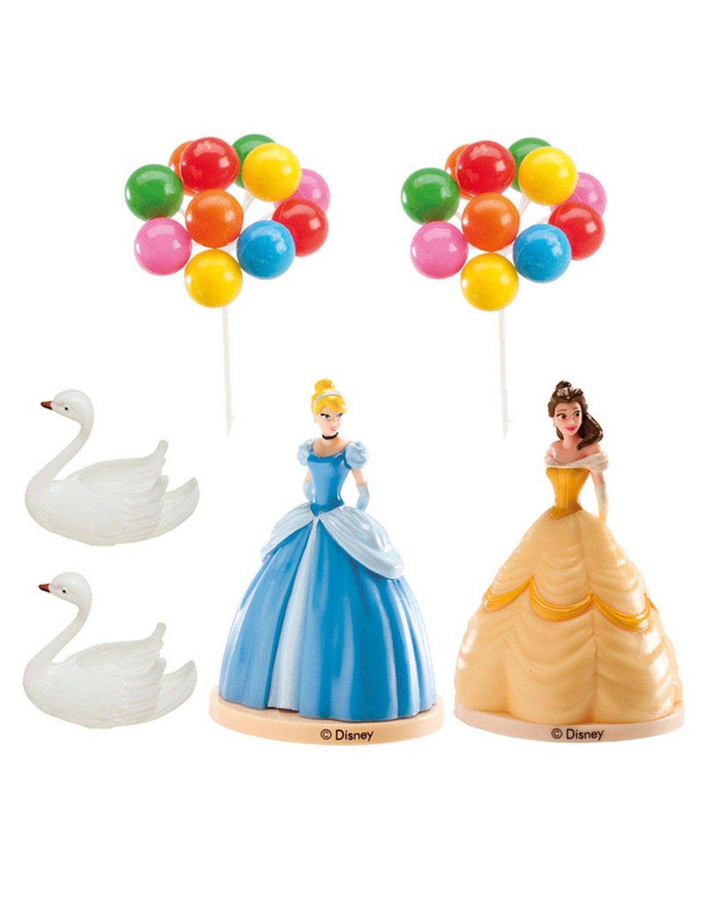 Komplet Toppers Disney Princess Cake 8,5 cm