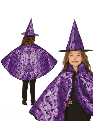 Kit Cape in Witch Hat Bat Otroci