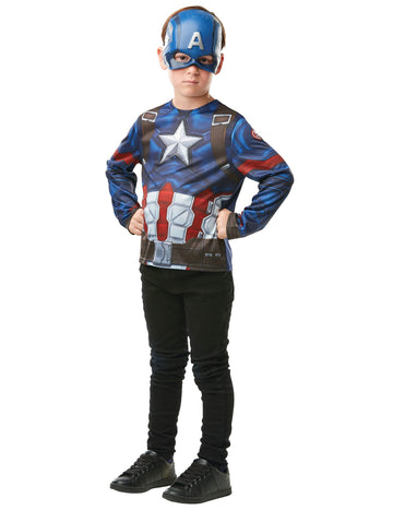 Top Kit in Captain America Otroška maska