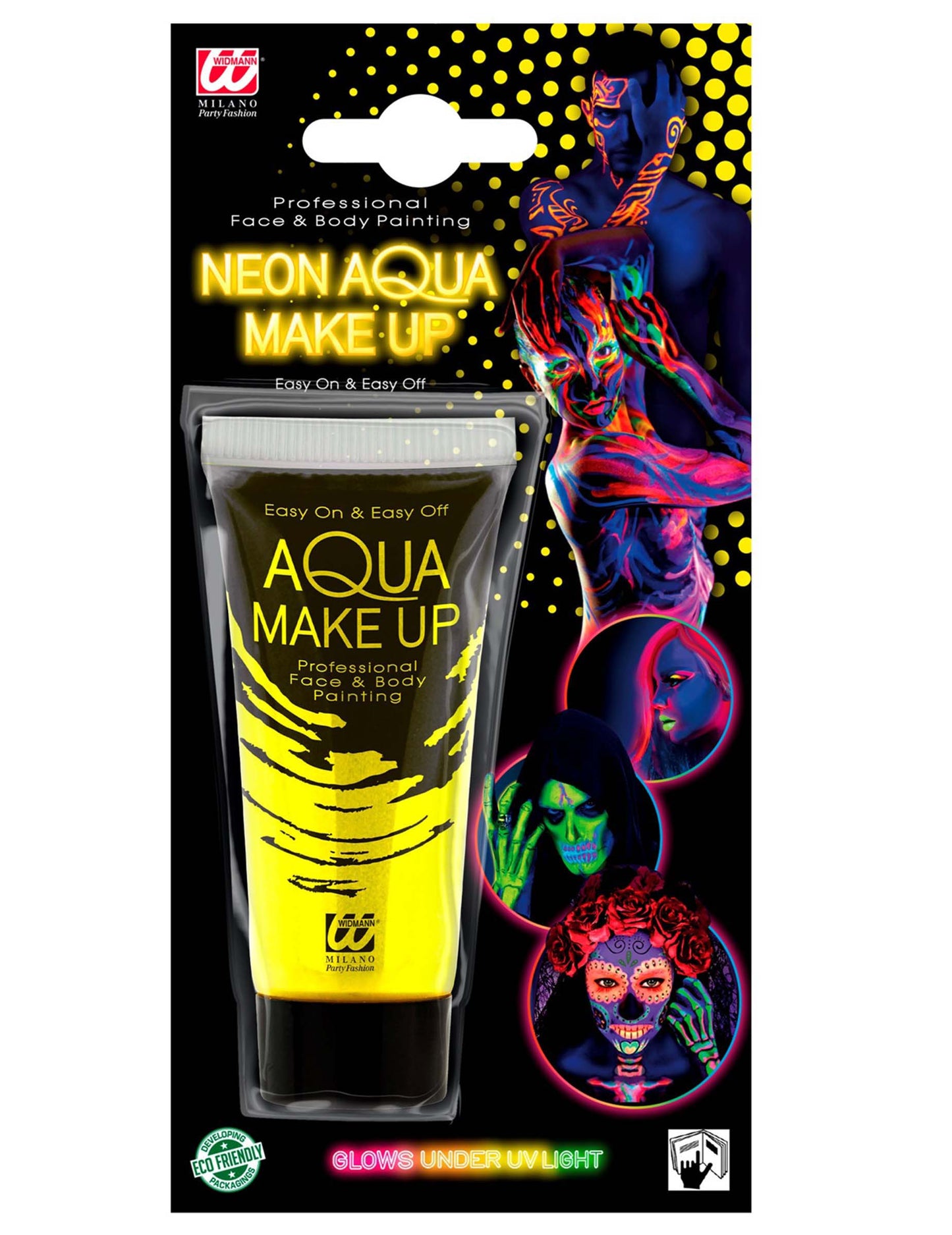 Fluo rumena neonska ličila 30 ml