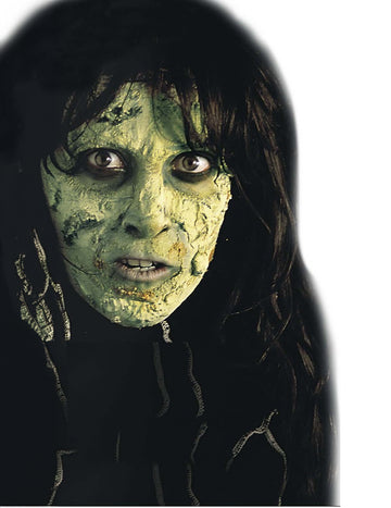 Halloween Green Skin Makeup