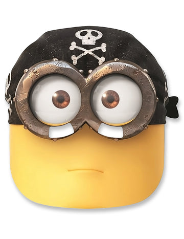 Kartonska maska ​​iz piratskih minionov