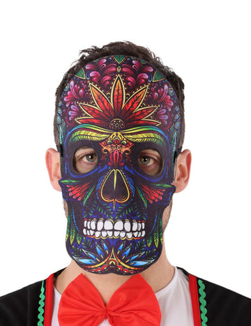 Los Muertos Dia Mask usnjen učinek in Felt