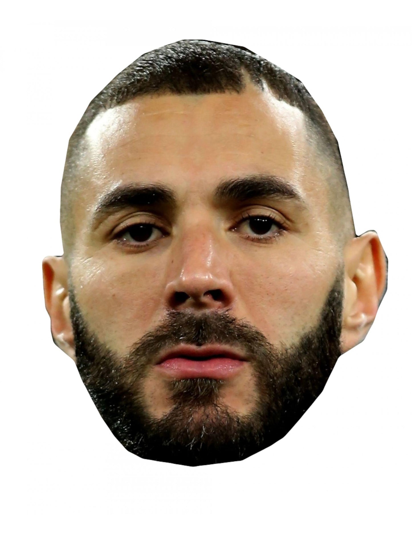 Kartonska maska ​​Karim Benzema