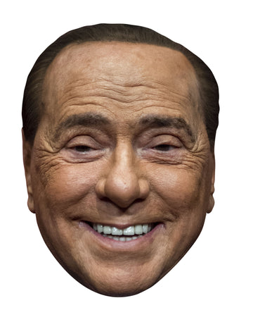 Kartonska maska ​​Silvio Berlusconi Adult