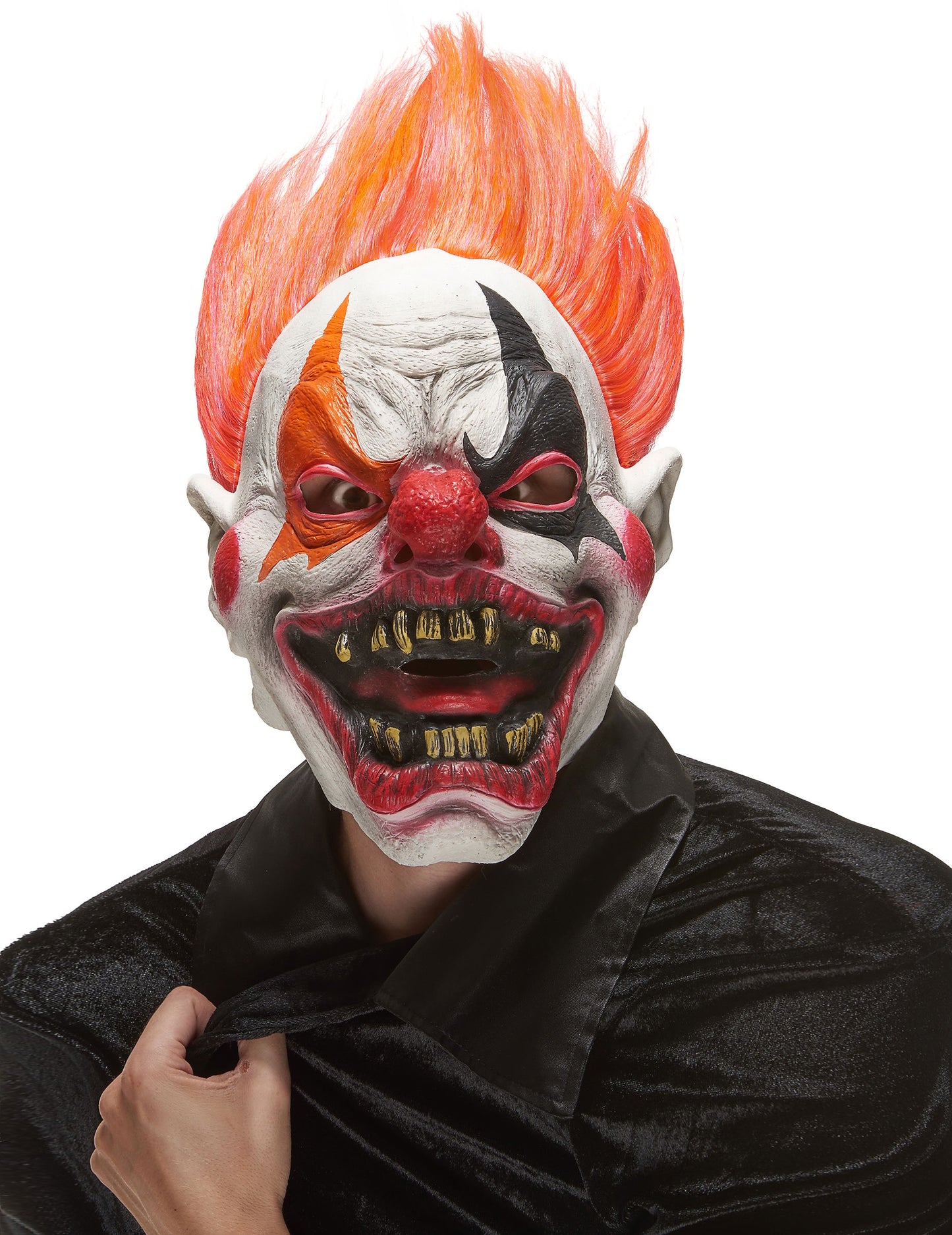 Lateks Mask Klown Halloween Hall Hell