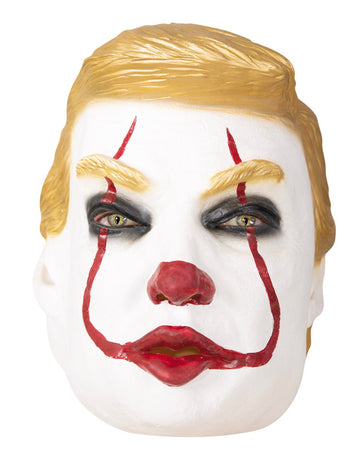 Polna maska ​​Trumpy The Adult Clown