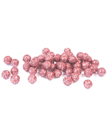 Mini Gold Rose Pink Balls 8 mm 10 gr