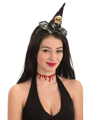 Mini čarovnic -Maded Halloween Woman Head Hat