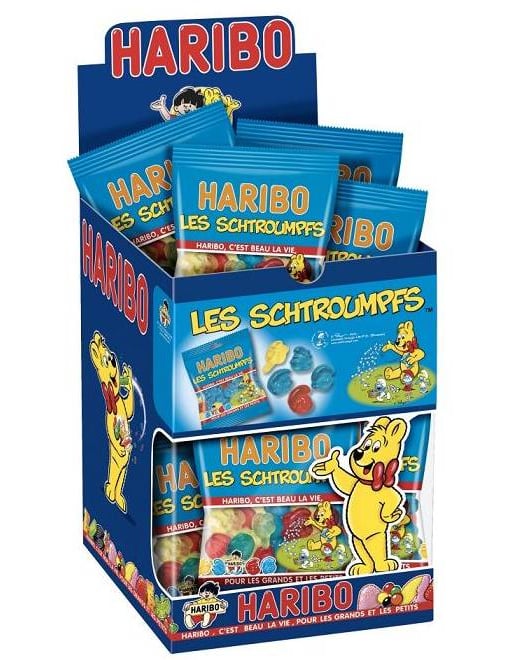 Mini Bonboons Smurf Haribo Bonboons Schet