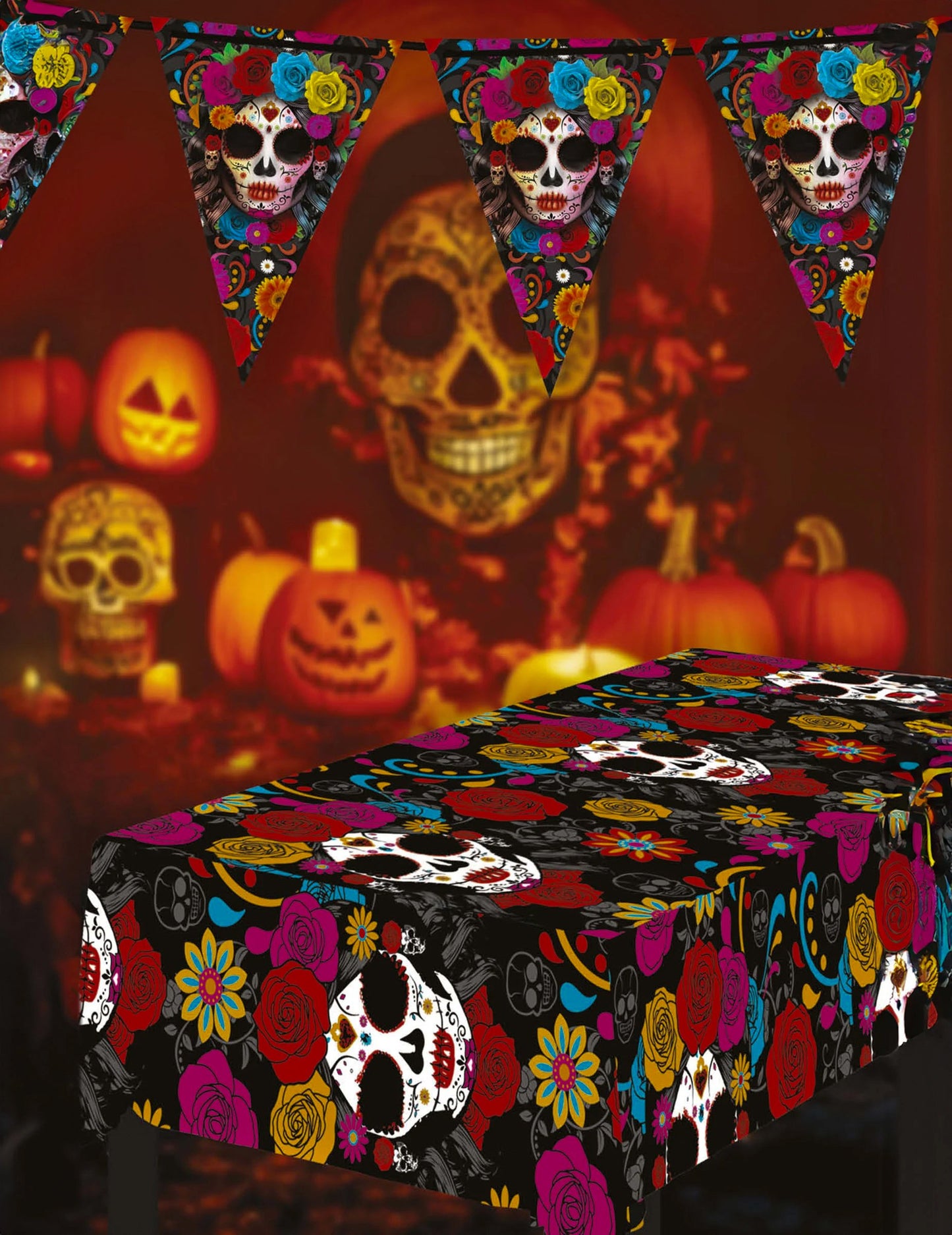 Catrina Dia de los Muertos 137 x 274 cm prt