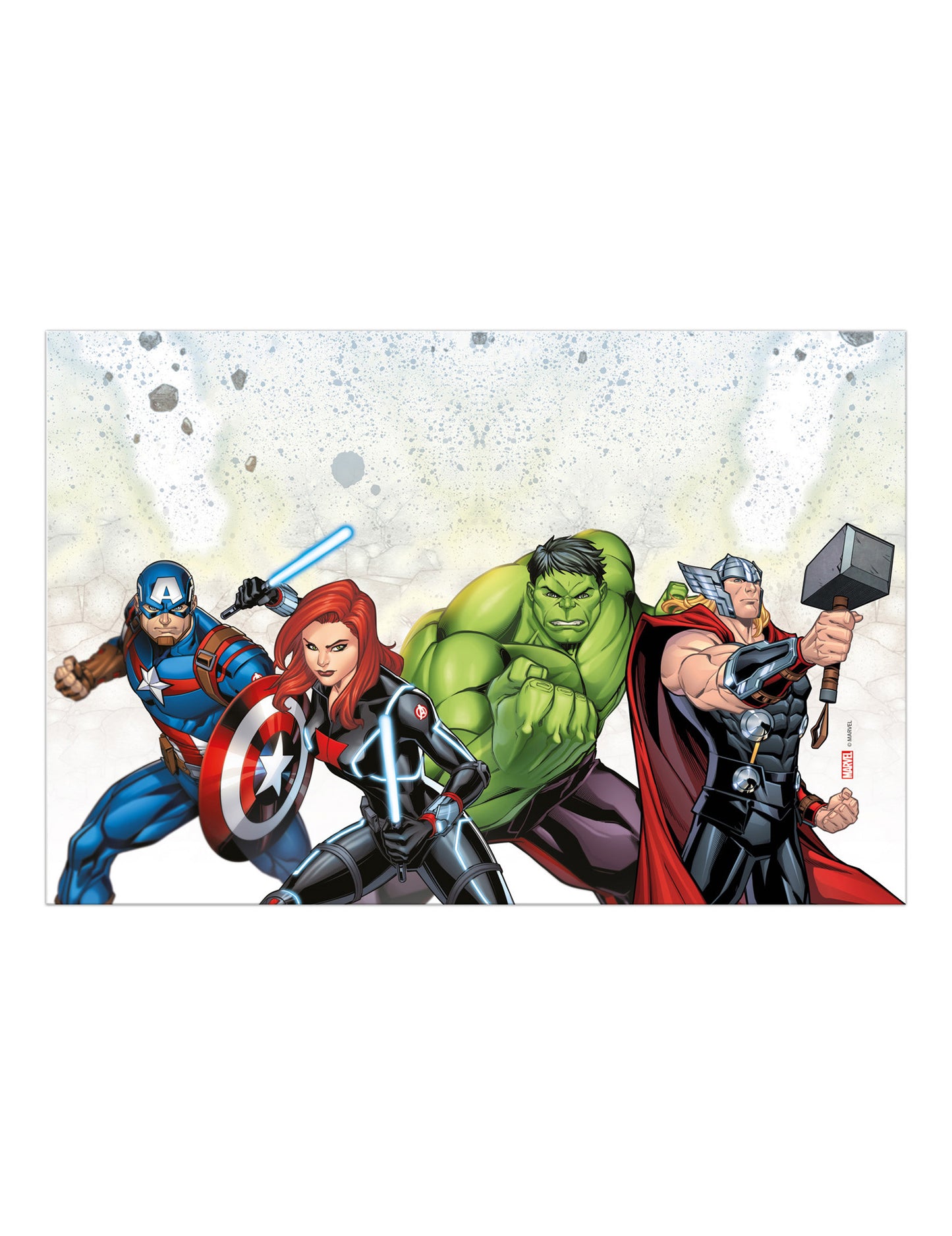 Plastični prti Avengers Mogočni 120 x 180 cm