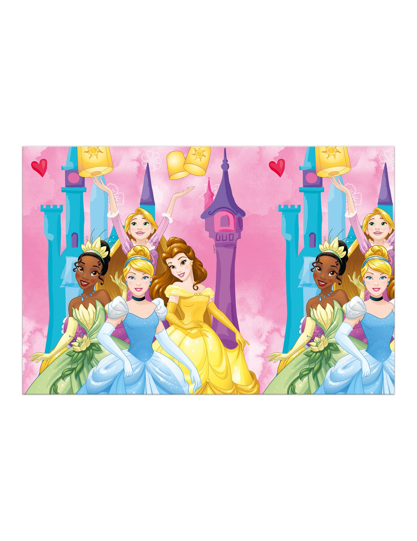 Disney princese plastike 120x180 cm