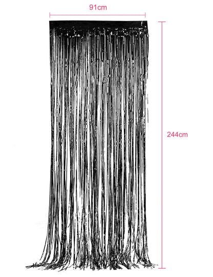 Črna scintillant Confen 244 x 91 cm