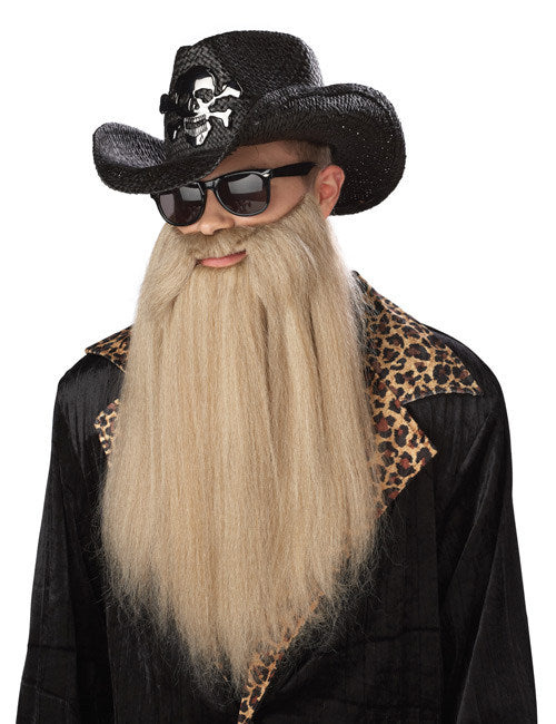 Dolga blondinka rocker Beard