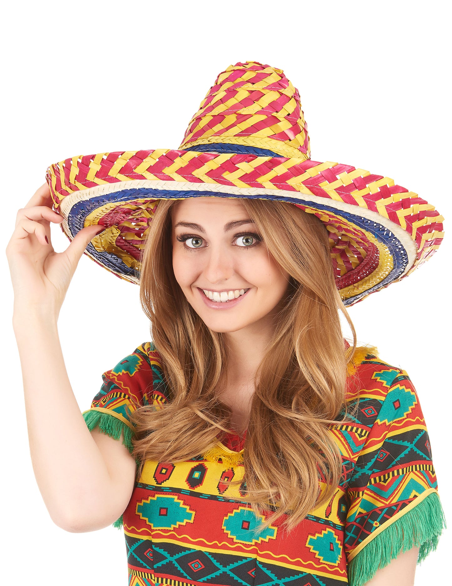 Mehiški sombrero multicolor Adult