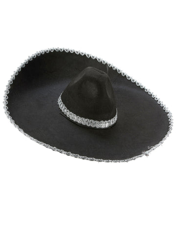 Black Sombrero Silver Border Odrasla oseba