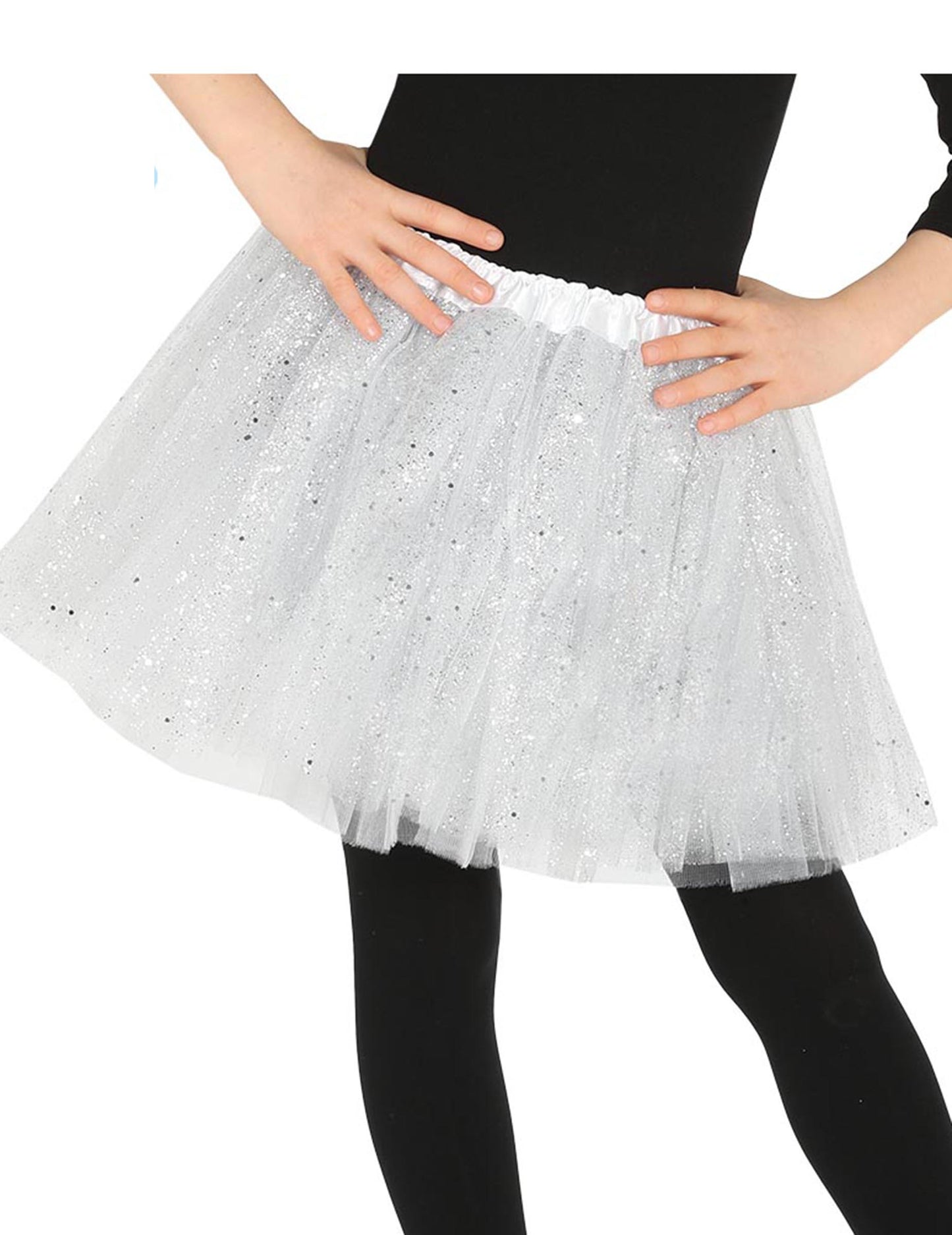 White Tutu z Girl Glitter