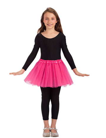 Tutu satin roza dekle