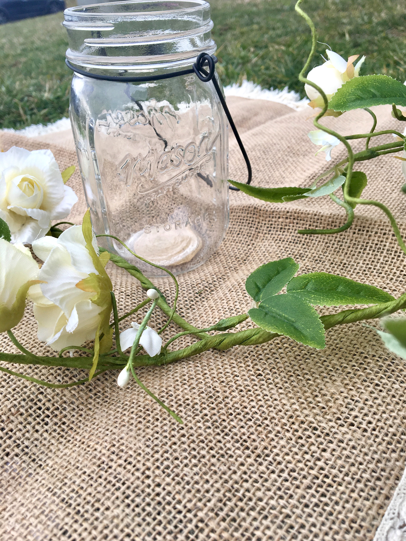 Mason Jar Mason Vase 13 cm